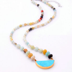 Handmade Stones Necklace