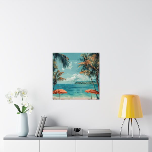 Tropical Beach Paradise Wall Art | Coastal Poster for Home Decor - Image 56