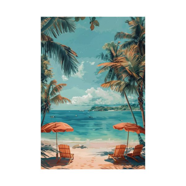 Tropical Beach Paradise Wall Art | Coastal Poster for Home Decor - Image 42