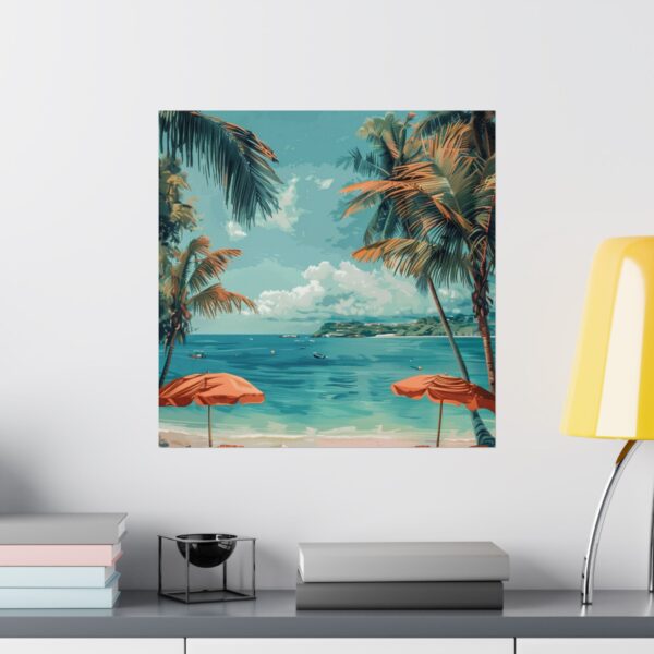 Tropical Beach Paradise Wall Art | Coastal Poster for Home Decor - Image 32