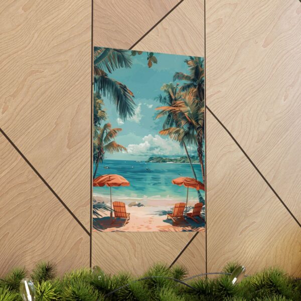 Tropical Beach Paradise Wall Art | Coastal Poster for Home Decor - Image 45