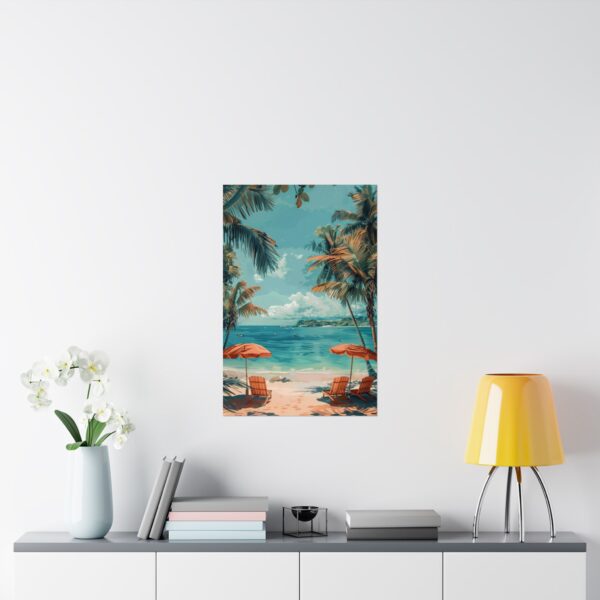 Tropical Beach Paradise Wall Art | Coastal Poster for Home Decor - Image 24