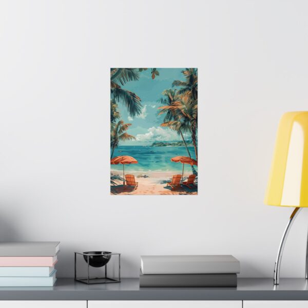 Tropical Beach Paradise Wall Art | Coastal Poster for Home Decor - Image 40