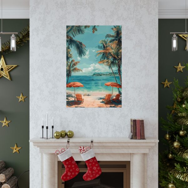 Tropical Beach Paradise Wall Art | Coastal Poster for Home Decor - Image 63