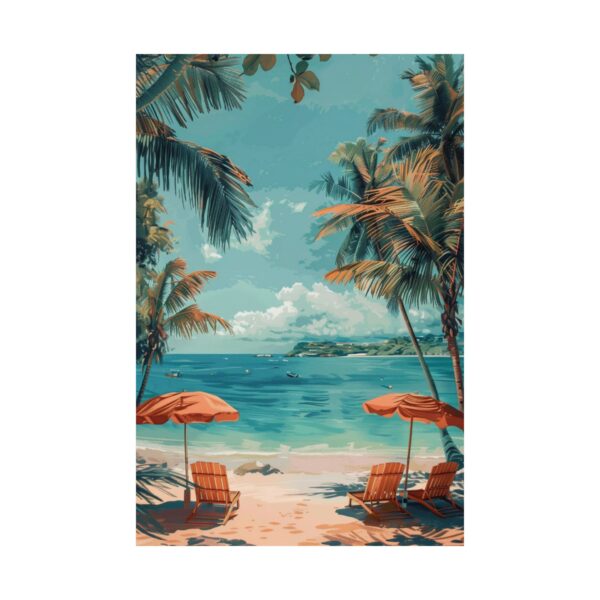 Tropical Beach Paradise Wall Art | Coastal Poster for Home Decor - Image 18