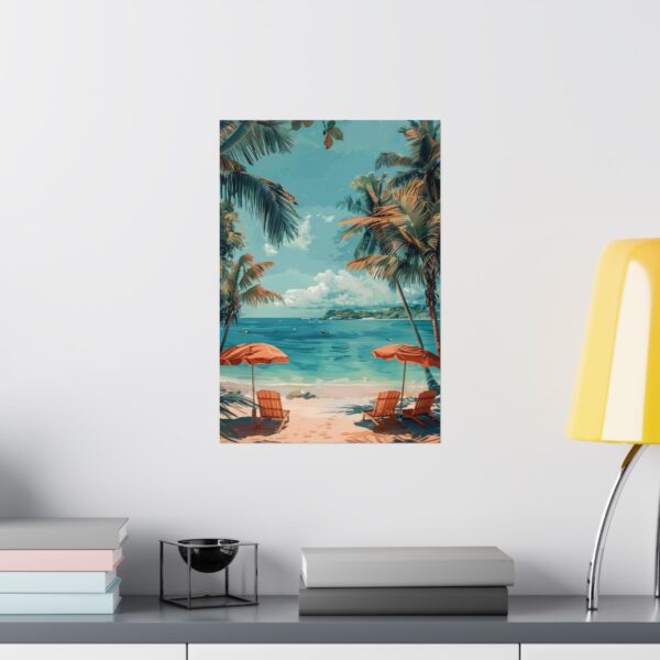 Tropical Beach Paradise Wall Art | Coastal Poster for Home Decor - Image 48